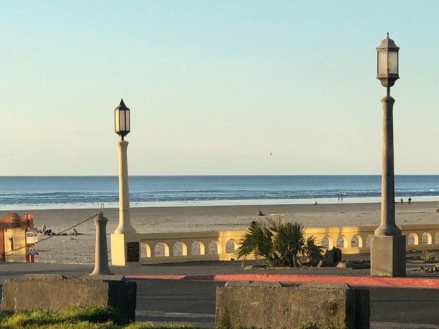 Seaside promenade